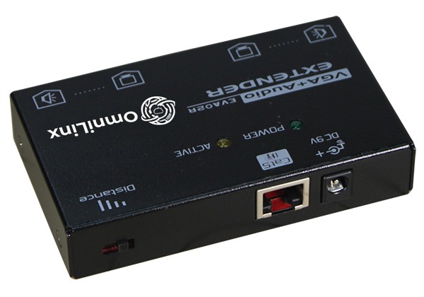 VGA and Audio Receiver over CAT.x, 1280x1024 at 150 m (EVA-02R)