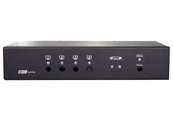 HDMI HDBaseT Transmitter, 2-Input Switch with 4-Way Splitter and Local Out, 70 m (PoC) (EVBM-1074L)