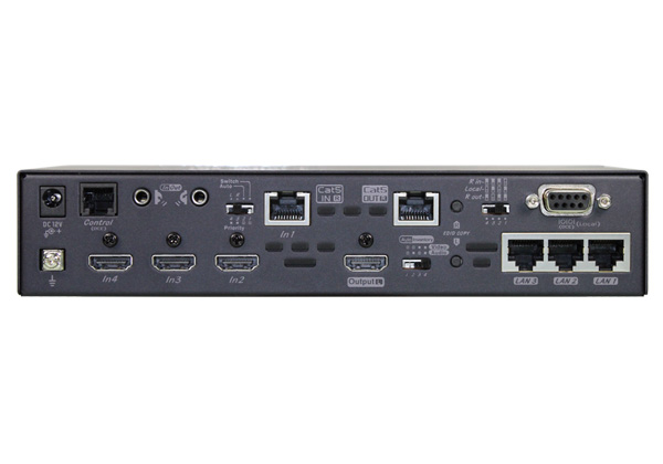 4K HDMI HDBaseT Repeater with Auto Switch, IR, LAN and Serial, 100 m (EVBMN-1492X)