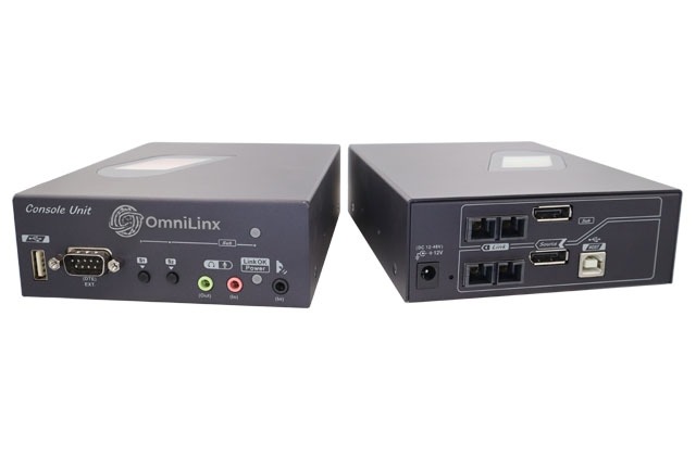 4K Dual-Display DisplayPort KVM Extender over Multi-Mode Fiber, 1 km (FXXPS-M043)