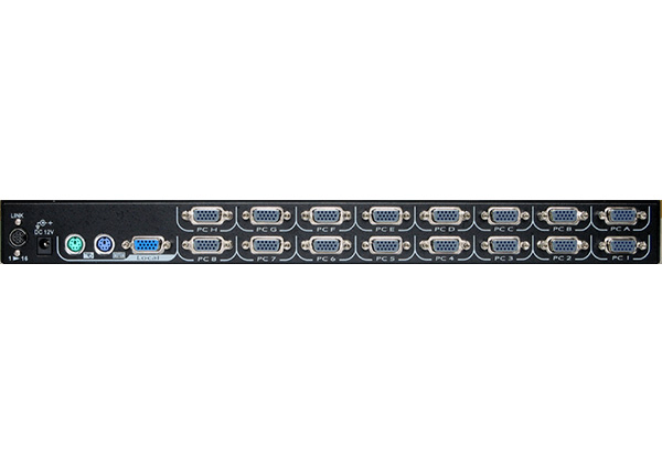 16-Port VGA KVM Switch Module, USB and PS/2 (IUM-116D)