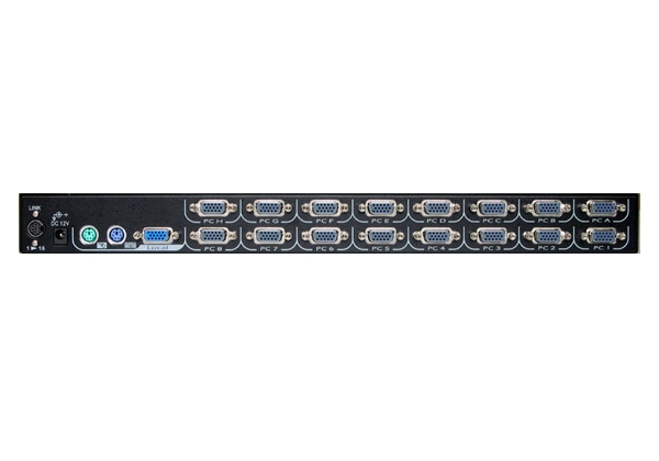 16-Port Two-Access KVM Switch Module, USB and PS/2 (IUM-2116D), view 1