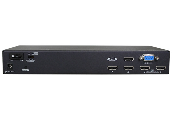 4-Port HDMI Splitter with EDID, HDCP, IR and Serial Control (VS3D-S1104), view 1