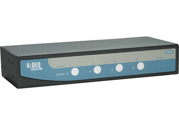 4-Port VGA Switch with Dual VGA Output (VSA-401)