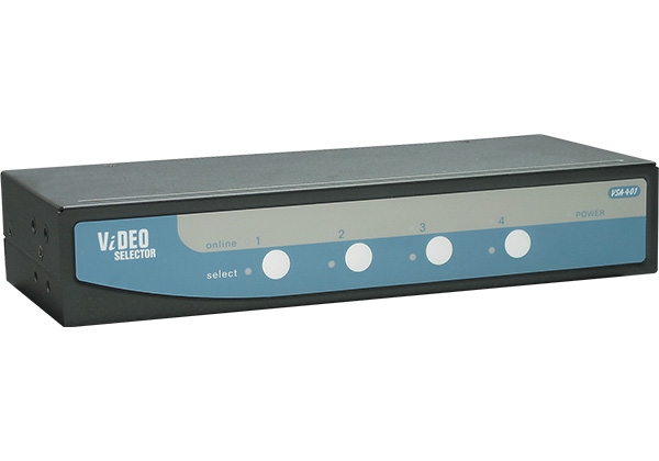 4-Port VGA Switch with Dual VGA Output (VSA-401), view 1