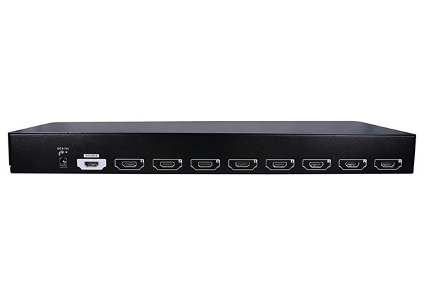 8-Port HDMI Video Splitter with EDID and HDCP (VSM-108), view 1
